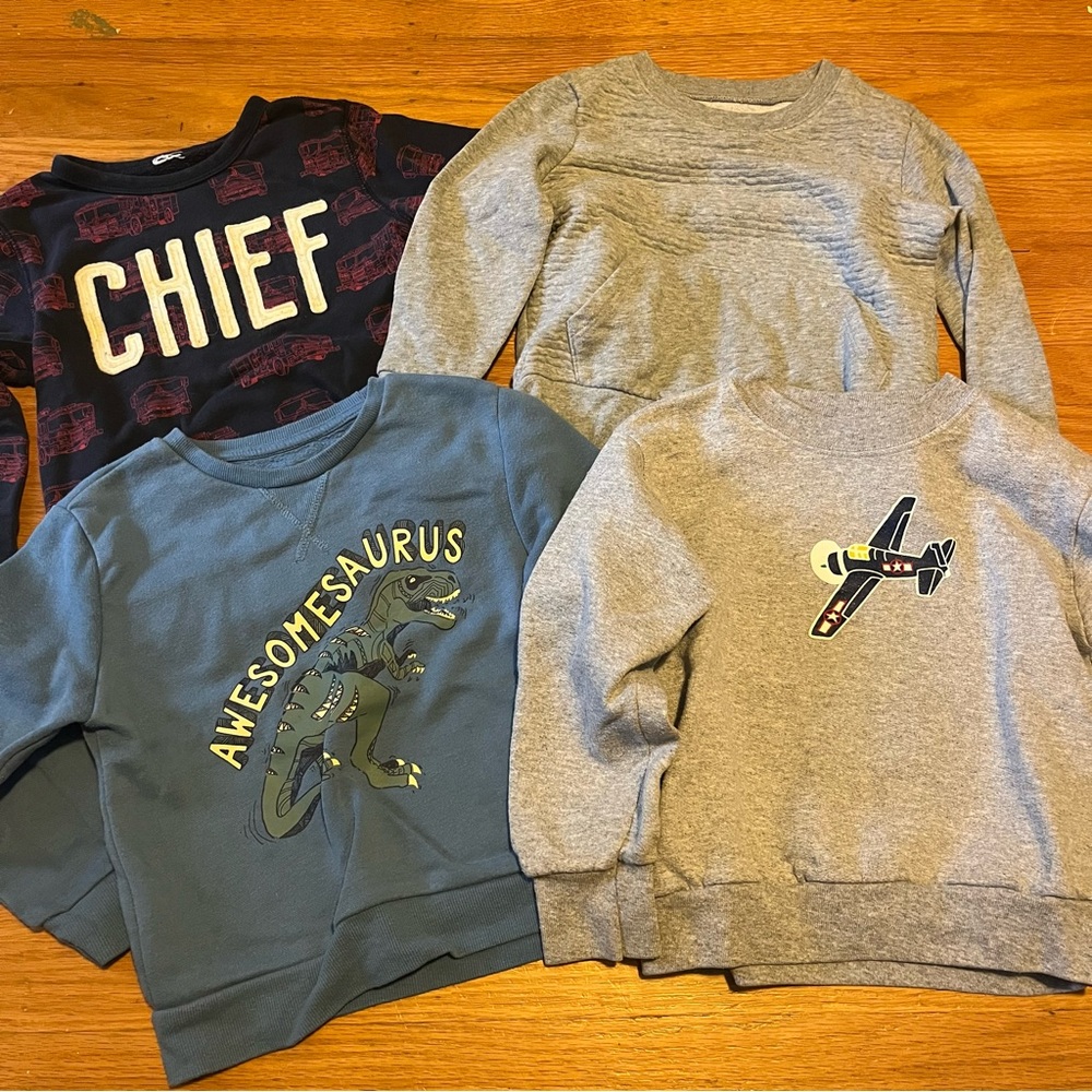 Crewneck lot 4T